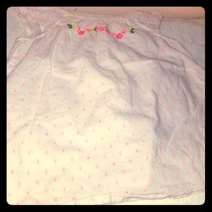 Girls sleeveless summer shirt